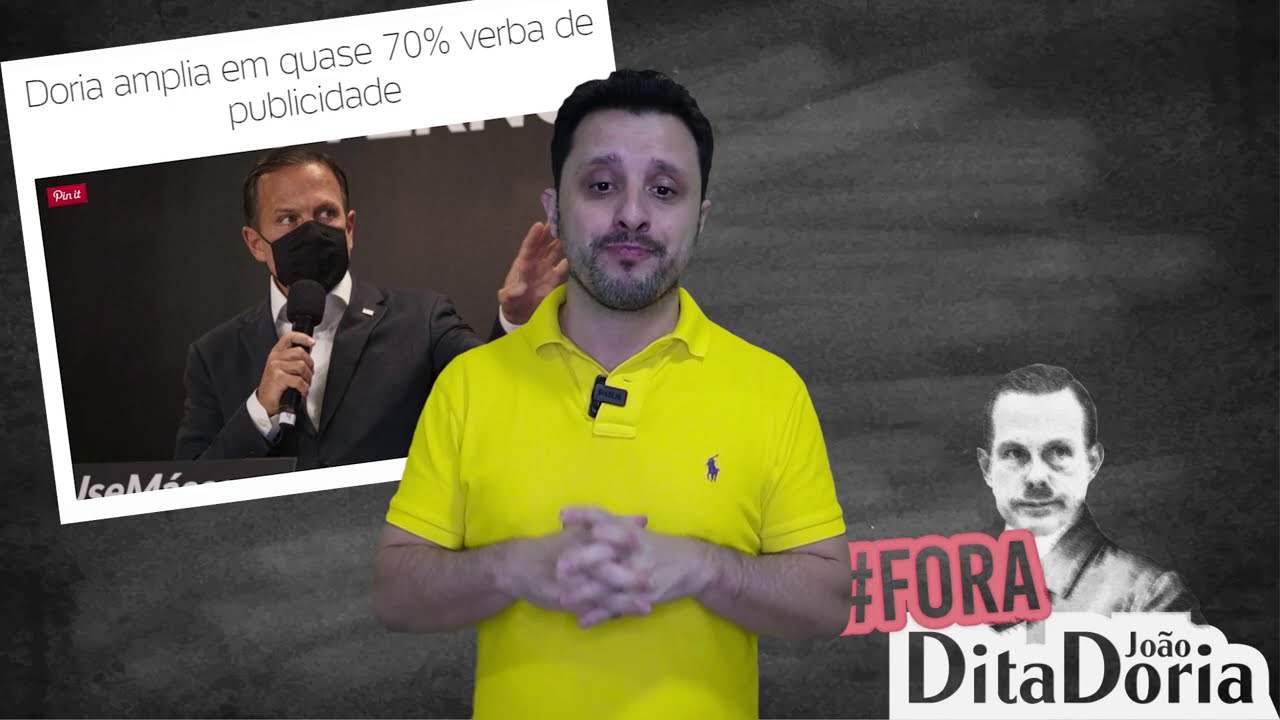 Governador DitaDória usa dinheiro Público para se Promover!!