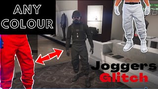 GTA 5 Online How To Get The Black & Red Joggers with ANY shoes *NEW 1.50* (Clothing Glitch)