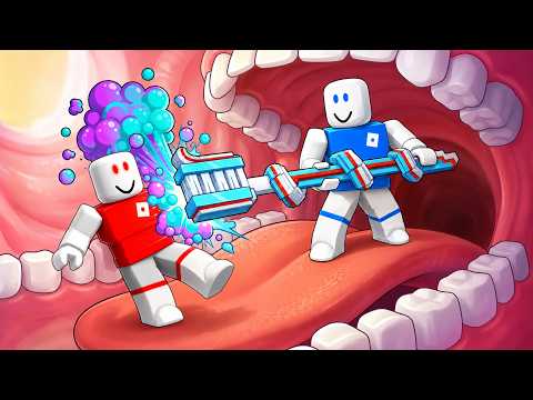 I KILLED TRILLIONS OF BACTERIA IN ROBLOX CAVITY CRUSHERS!