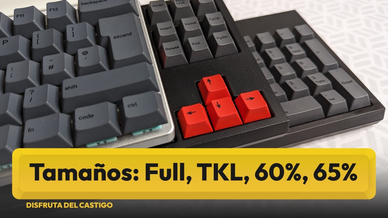 No me toques las teclas: así son los teclados tenkeyless, 60% y hasta 40%  que conquistan a los entusiastas de este segmento