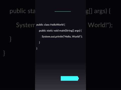 1. Java program to print Hello World | learn Programming in 100 Days!, #helloworld ,#shorts