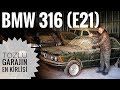 TOZLU GARAJ | 25 yıl önce terk edilmiş BMW 316 (E21) şimdi ne durumda? Çalışacak mı?