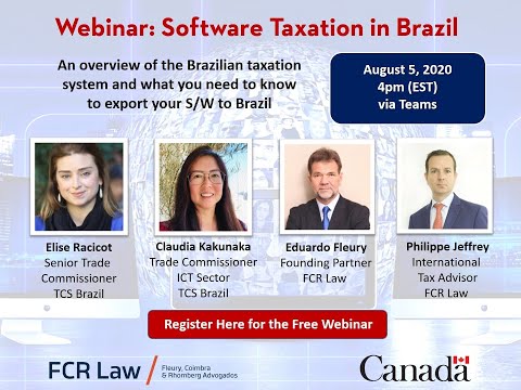 Webinar: Software Taxation in Brazil
