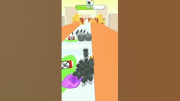 Tiny Run-3D VS Fart Runner Challenge  Gameplay Walkthrough Android-iOS#shorts #smartexperimentworld