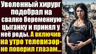 видео: Уволенный хирург подобрал на свалке беременную цыганку и принял у неё роды. А включив на утро... картинка: Уволенный хирург подобрал на свалке беременную цыганку и принял у неё роды. А включив на утро...