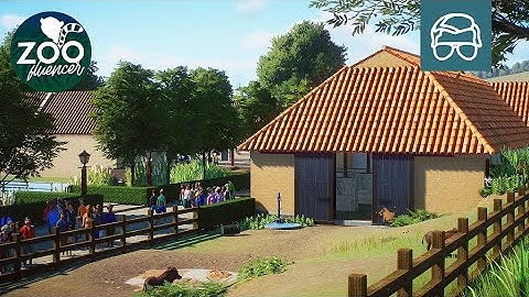 Warthog Stable | Planet Zoo Speed Build | Petting Zoo Collab ft. Jurre EP5