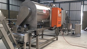 1000kg/hr Oat Roasting and Flaking Line