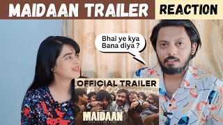 Maidaan Trailer (REACTION) | Ajay Devgn | Amit Sharma | Boney K | A.R. Rahman | Fresh Lime Films