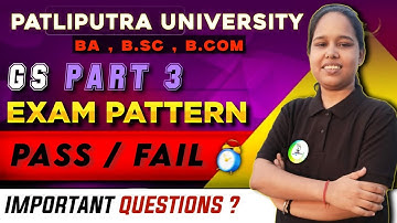 ppu part 3 gs question paper | ppu part 3 gs question paper 2024 | ppu part 3 gs exam pattern 2025 |