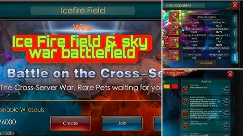 Ice Fire Field & Skyfall PVP Battle | LEGACY OF DISCORD
