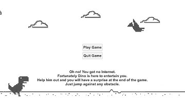 T-Rex Dinosaur Game