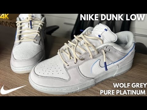 Nike Dunk Low Wolf Grey Pure Platinum On Feet Review
