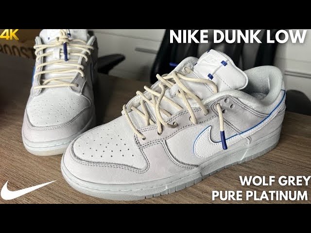 Dunk Low Wolf Grey and Pure Platinum