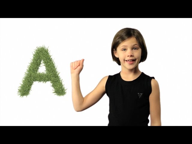 ASL ABC Lesson and Song - Learn Sign Language Alphabet class=