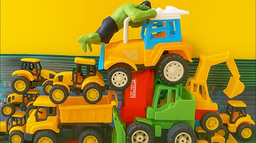 JCB Tractor aur Hulk Toy Unboxing | Amazing Kids Toys Video ? RS KIDS01