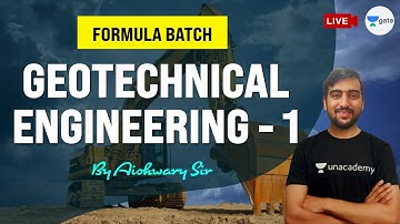 Geotechnical Engineering | Fomula Session-1  | Aishwary Sharma | GATE Civil Exam
