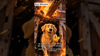 Cuando todos huían, él se quedó… La valentía de un perro inolvidable