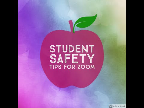 Zoom Safety Tips for Students