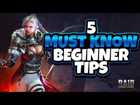 5 Beginner Tips for Raid Shadow Legends | What I WISH I Knew When I started...