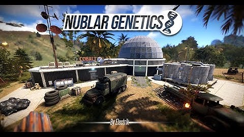 Nublar Genetics Rust custom monument by Electrik