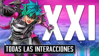 •TODAS• Las Nuevas Interacciones de Leyendas Apex Legends #upheaval - Season 21 - Español