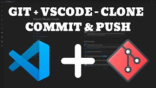 git with vscode | clone, commit & push | git commit & push with vscode | git clone, commit & push