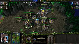 Starbuck (NE) vs Happy (UD) - WarCraft 3 - WC3967