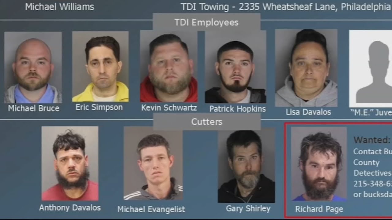TDI Towing's catalytic converter theft ring busted: Bucks County DA