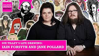 Life drawing with Sue Tilley featuring Iain Forsyth & Jane Pollard as models and muse