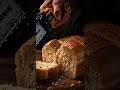 Tiny Chainsaw Destroys Giant Bread Insane Cut #oddlysatisfying #minitools #cinematic #asmr #foodcut