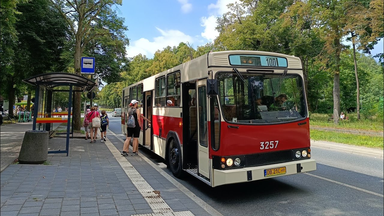 Jelcz 120M #3257 (Zjazd do zajezdni)