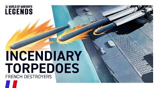 How To Play Incendiary Torpedoes🔥| New Mechanic in World of Warships: Legends