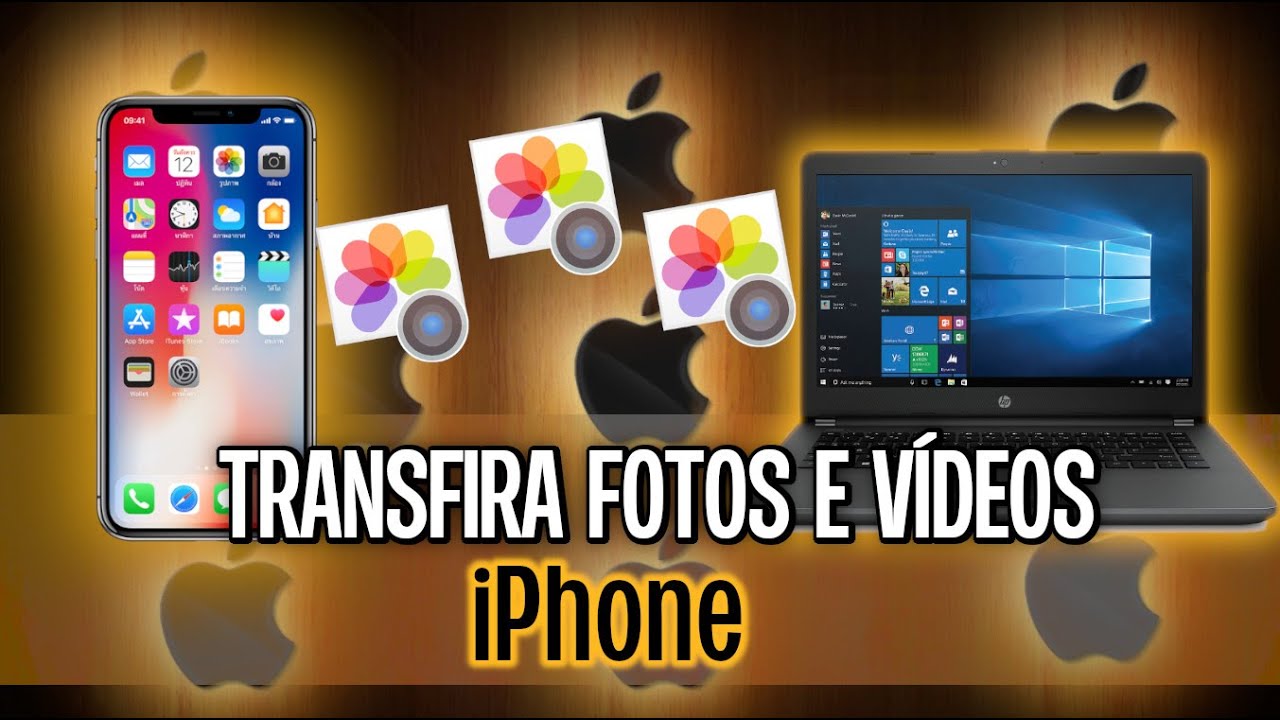 Transferir Foto Do Iphone Para O Pc Sem Programa Youtube