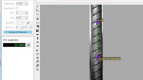 How to use Video Extensometer