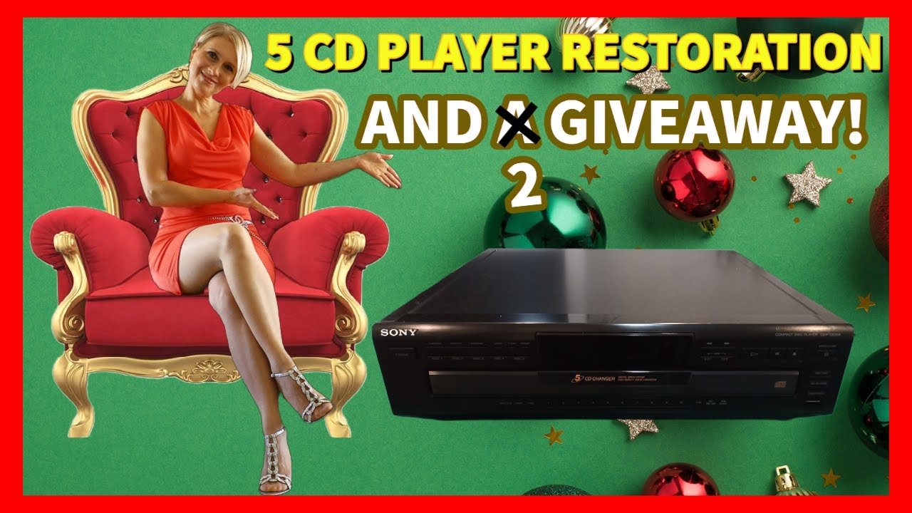 Restoring A Five Disc CD Player GIVEAWAY Retro Repair Guy Episode restoring-a-five-disc-cd-player-giveaway-retro-repair-guy-episode