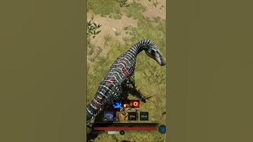 Mr Nibbles out for a walk or hunt .. #pathoftitans #darthnobody #gameplay #gaming #compy #mods #xbox