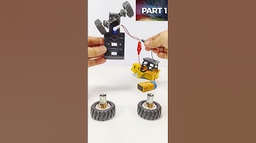 RC tractor powered by DC Motor/Making RC Mini tractor /How To Make RC Mini tractor/ DC Motor /Part 1