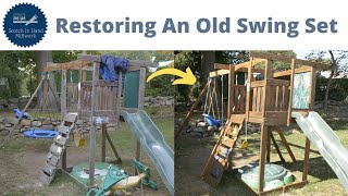 Restoring An Old Swing Set - DIY