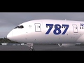 FSX Quality Wings 787 RJGG-RJOB