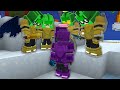 Bedwars Enderman Vs 4 Hunters [Blockman Go]