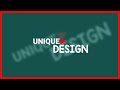 Unique Design Title Animation in Alight Motion