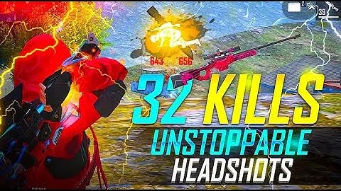 When Badge99 Is in Mood | Unstoppable AWM Kills - Garena Free Fire