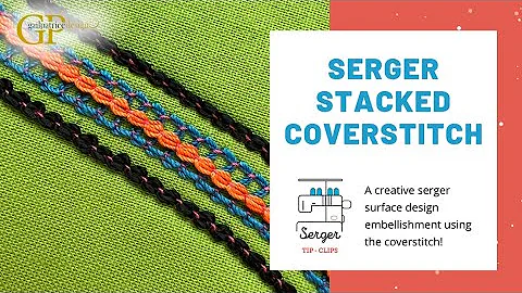 Stacked Coverstitch #Serger #Coverstitch #L890 #BE...