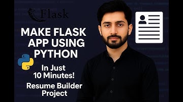 MAKE FLASK APP USING PYTHON | AI RESUME BUILDER APP USING FLASK AND PYTHON