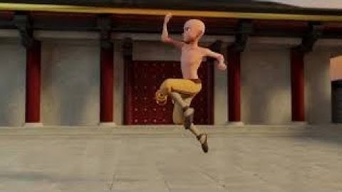 Avatar Kung fu training animation
