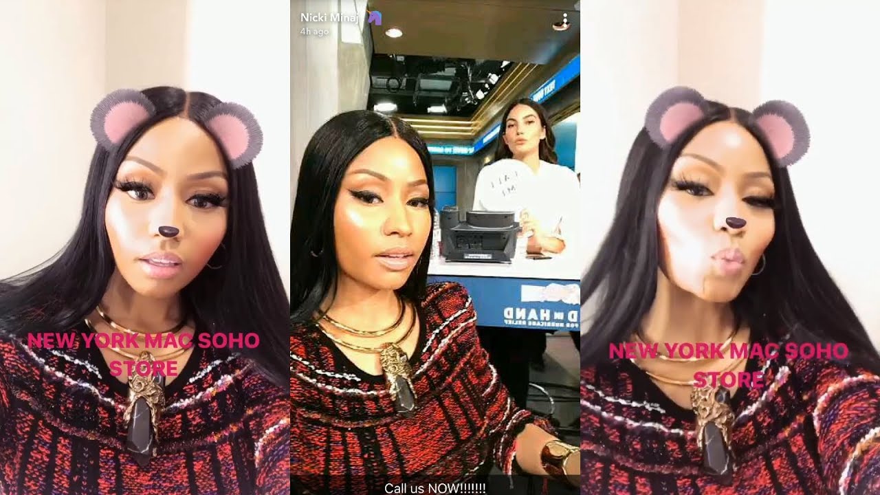 Have does a minaj snapchat nicki 5 Times