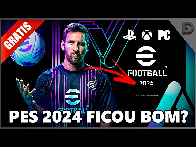 🔴 COMO BAIXAR EFOOTBALL 2024 DE GRAÇA - PES 2024 GRÁTIS - NO PS4