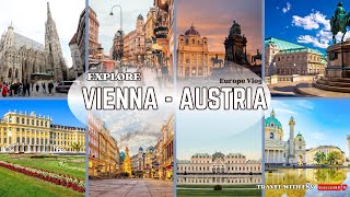 Explore Vienna I Austria I Europe Vlog I 4K with Relax & Calm Music I FSV Travels