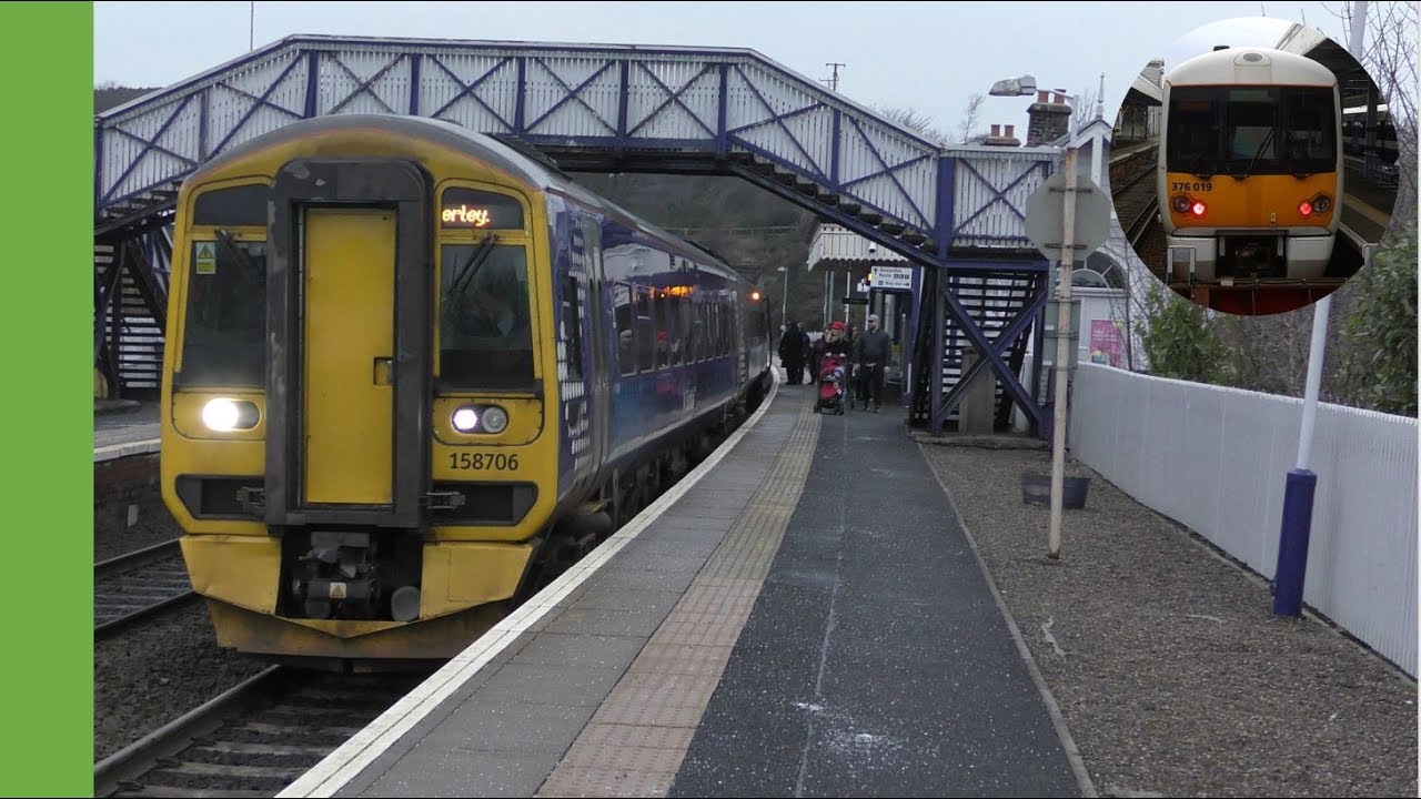 Trains at North Queensferry