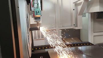 Three Chuck  Automatic Loading Servo Floating Unloading CNC Tube Laser Cutting Machine